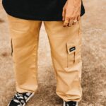 Calça Cargo Reta – Khaki